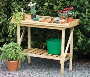 Potting Tables and Potting Sheds
