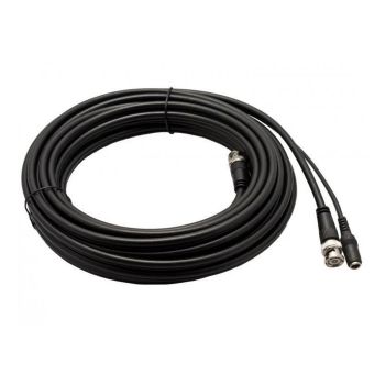 30m Professional Copper RG59 BNC Video and DC Power CCTV Cable - Black