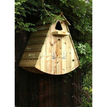 Buttercup Barn Owl Box - Pressure Treated Red Pine - W55 x H103.8 cm