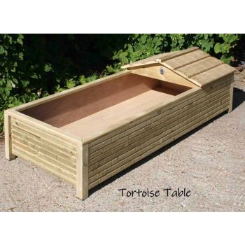 Buttercup Large Tortoise Table - Exterior Grade Ply Liner - L80 x W160 x H32 cm