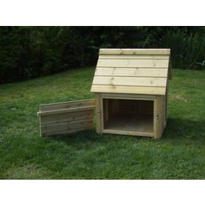 Campbell Duck House - up to 10 Duck, Quality pressure treated timber waterfowl house for duck, aylesbury, Indian runner, call duck
