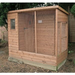 Buttercup All Weather Outdoor Bird Aviary Pet Cage 10' x 4'