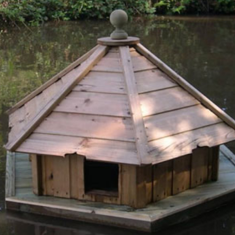 Floating Duck Houses